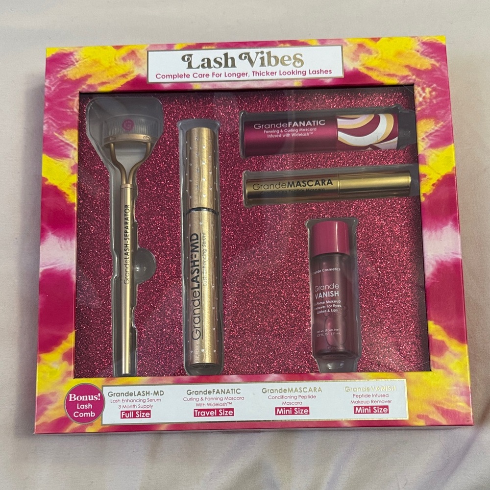 Grande Cosmetics Lash Vibes 5pc Set NWT